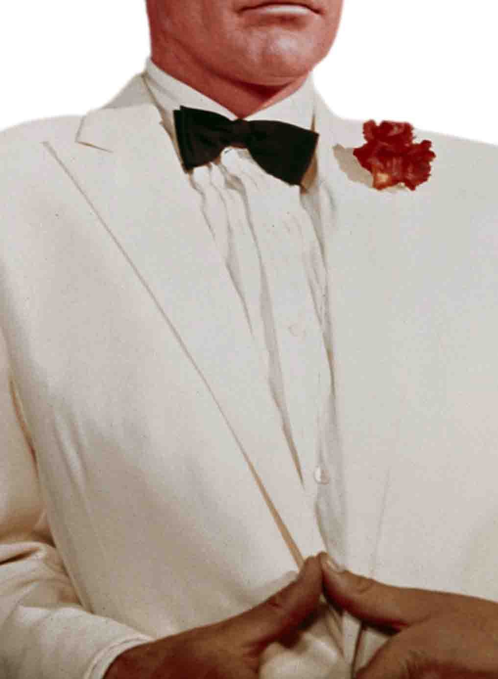 Sean Connery Gold finger White Tuxedo